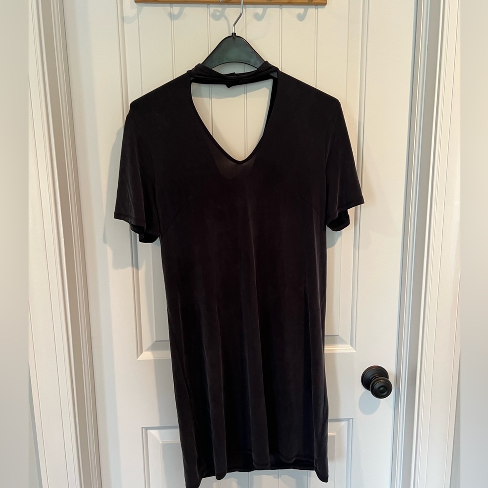 Little Black Dress with Choker